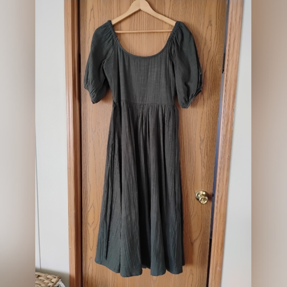Little Cottonwood Brook Dress Green